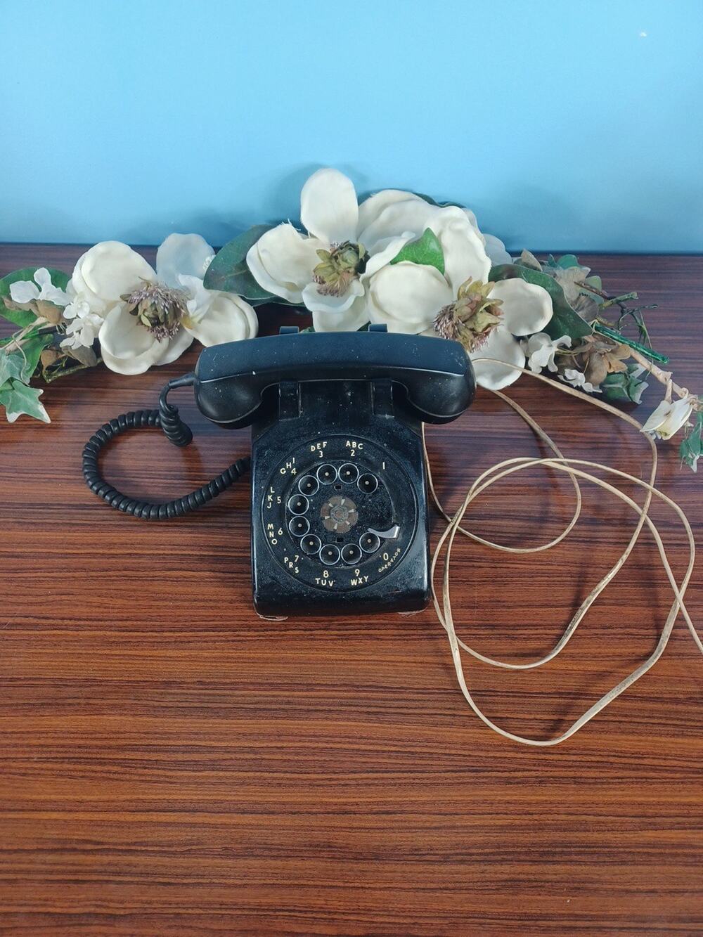 Vintage Western Electric Bell System Model 500 Rotary Desk Black Telephone